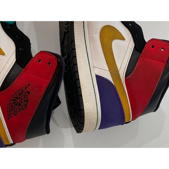 Nike Air Jordan 1 Mid Multi-Color 554724-125 Size 11.5 Men's - Picture 8 of 9